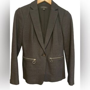 🔥🖤Ann Taylor like new black size 2 blazer - NICE with stretch!